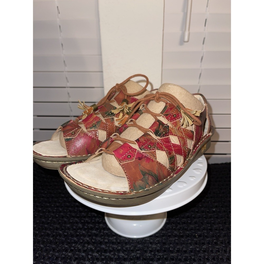 Alegria Valerie Southwestern Romance‎ Women's Sandals Size 37= 7/7.5